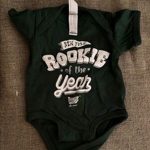 Green Rookie of the Year Baby Onesie